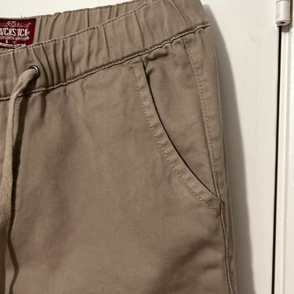 Matchstick size medium khaki joggers drawstring waist - Picture 5 of 11
